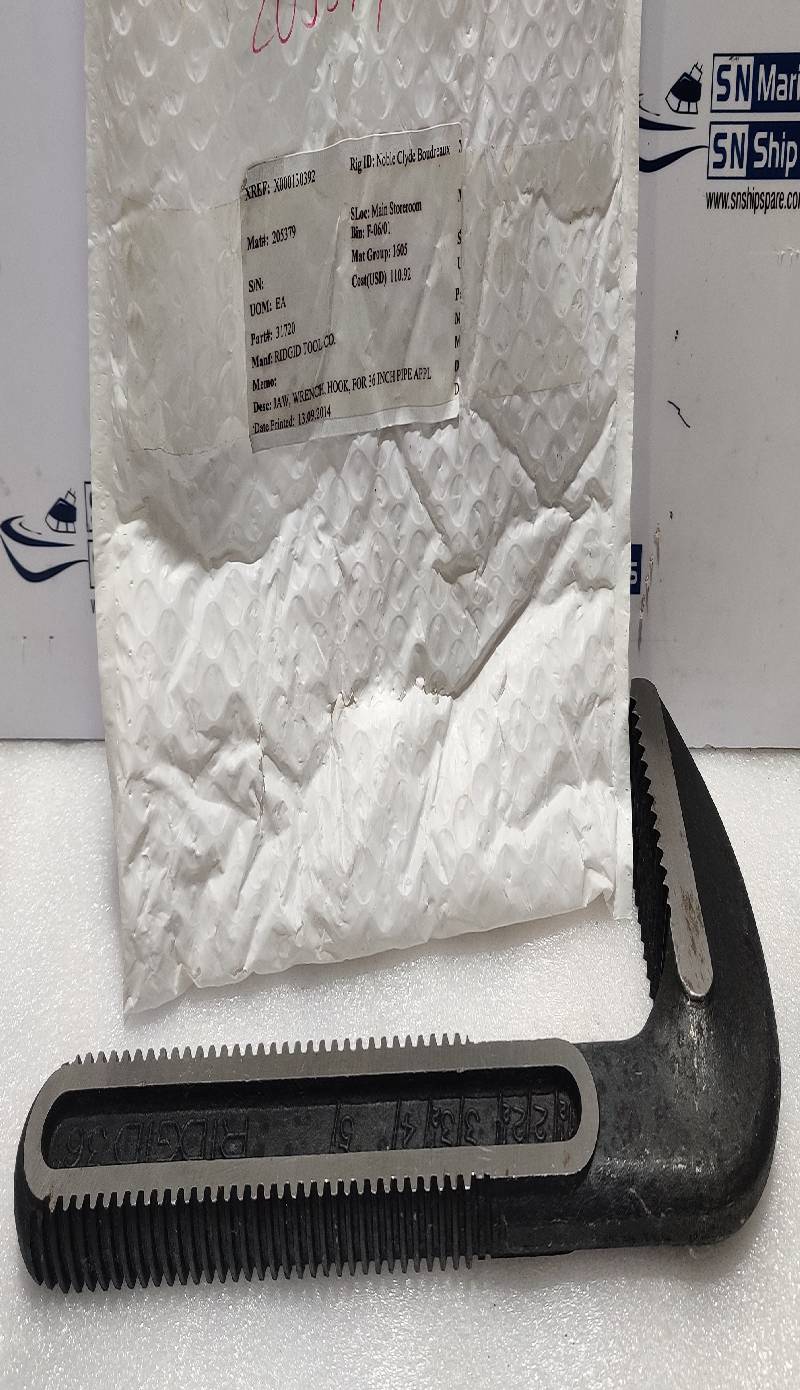 Ridgid Tool 31720 Jaw For 36” Pipe Wrench Hook