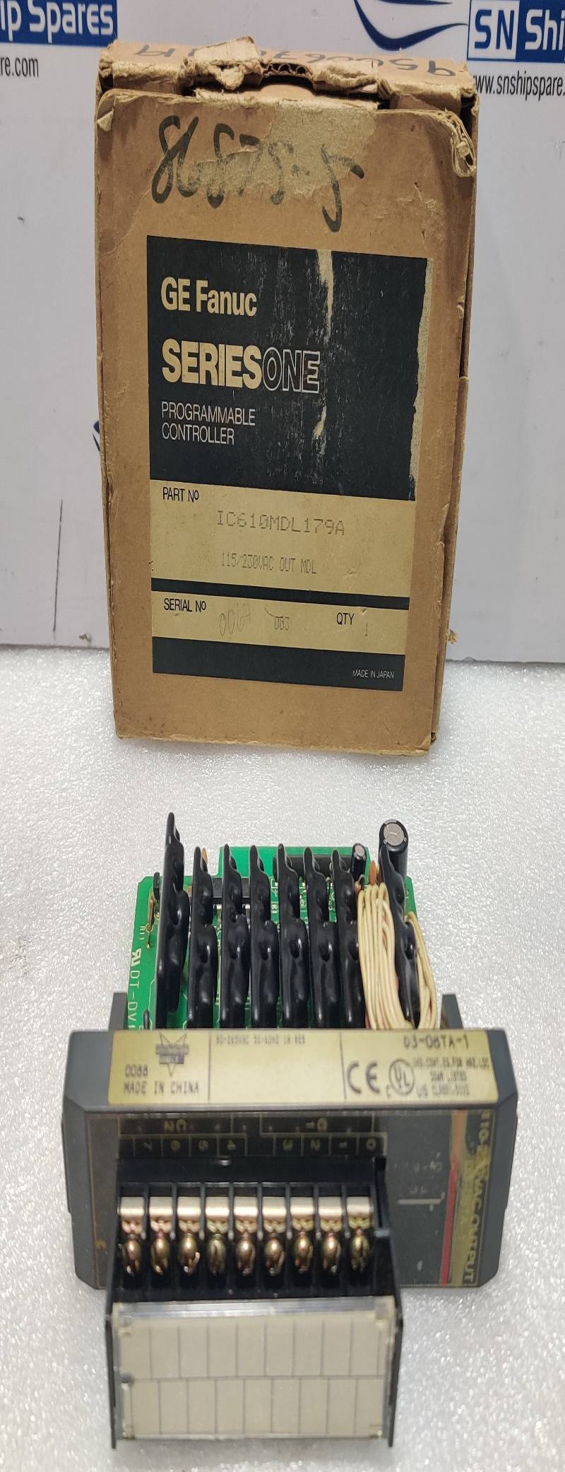 Automation Direct D3-08TA-1 Programmable Controller GE Fanuc IC610MDL179A