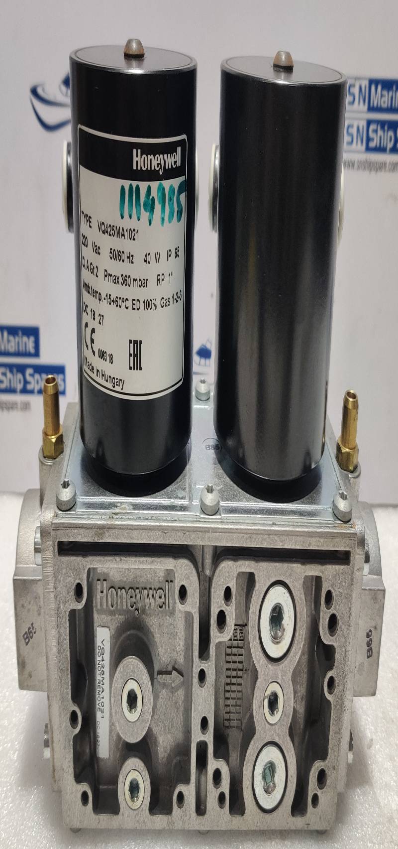 Honeywell VQ425MA1021 Solenoid Valve 220Vac 50/60Hz 40W