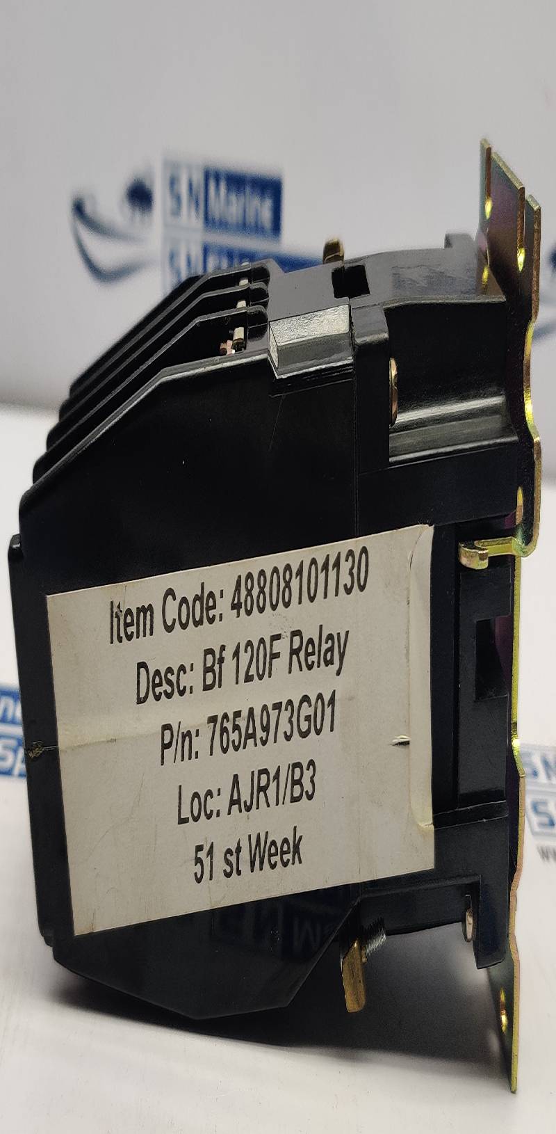 Eaton BF120F Industrial Control Relay 12NO 0NC Coil Typ: BF Cutler-Hammer 204P189H01