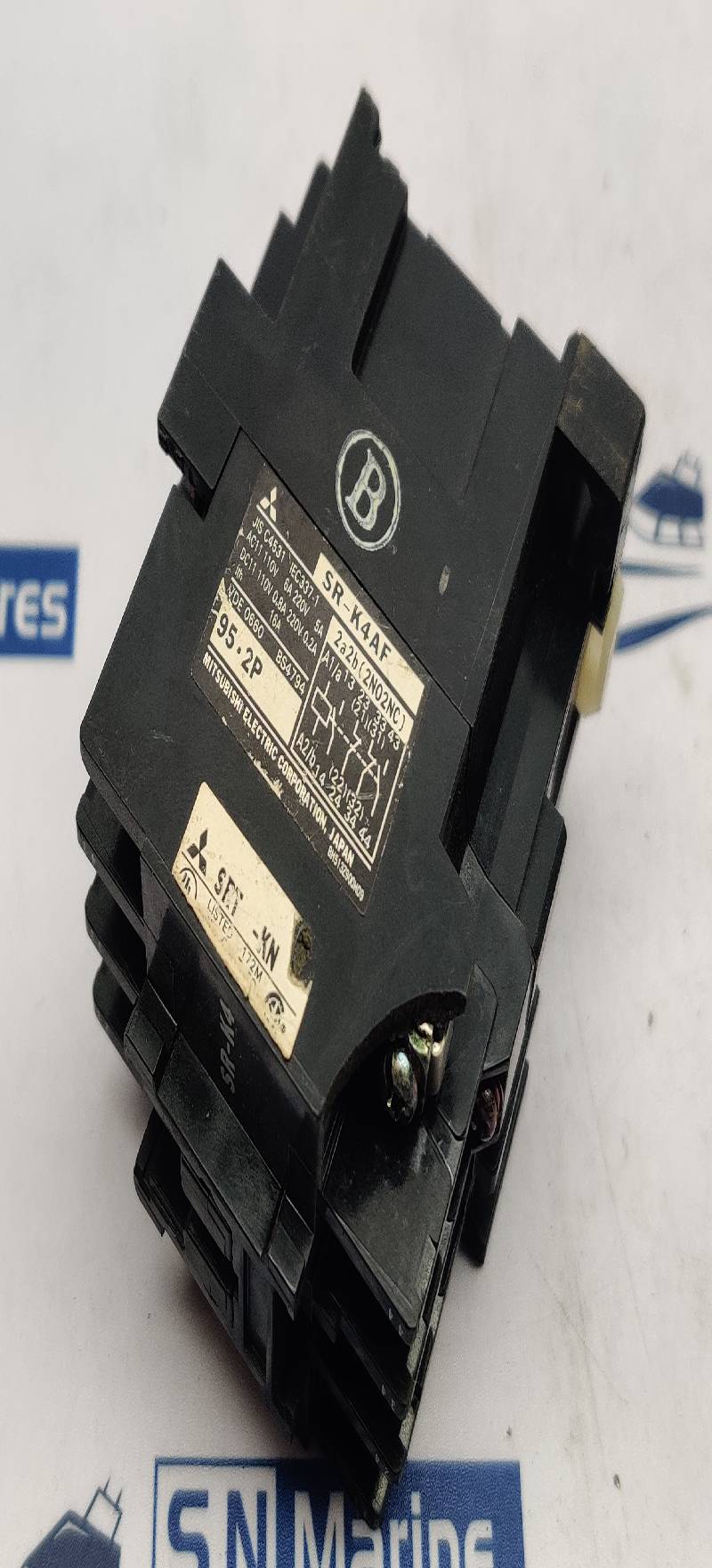 Mitsubishi Electric SR-K4AF Contactor 2a2b(2NO2NC) 415-440V 50Hz 460-480V 60Hz