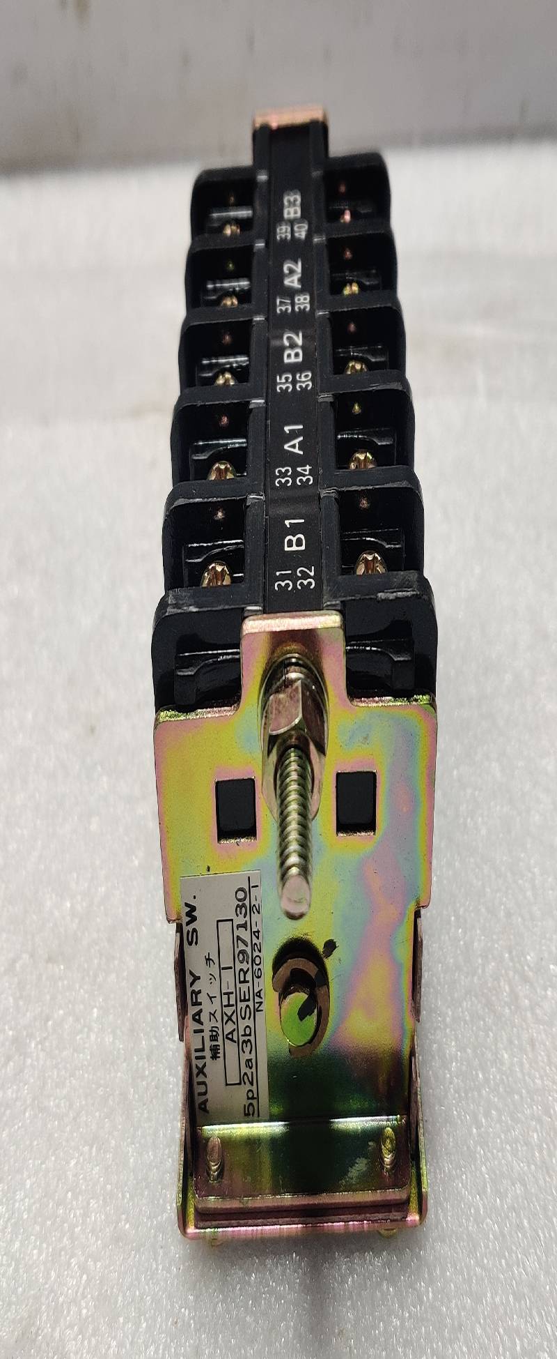 Terasaki AXH-I Auxiliary Switch 5p3a2b AXH-1