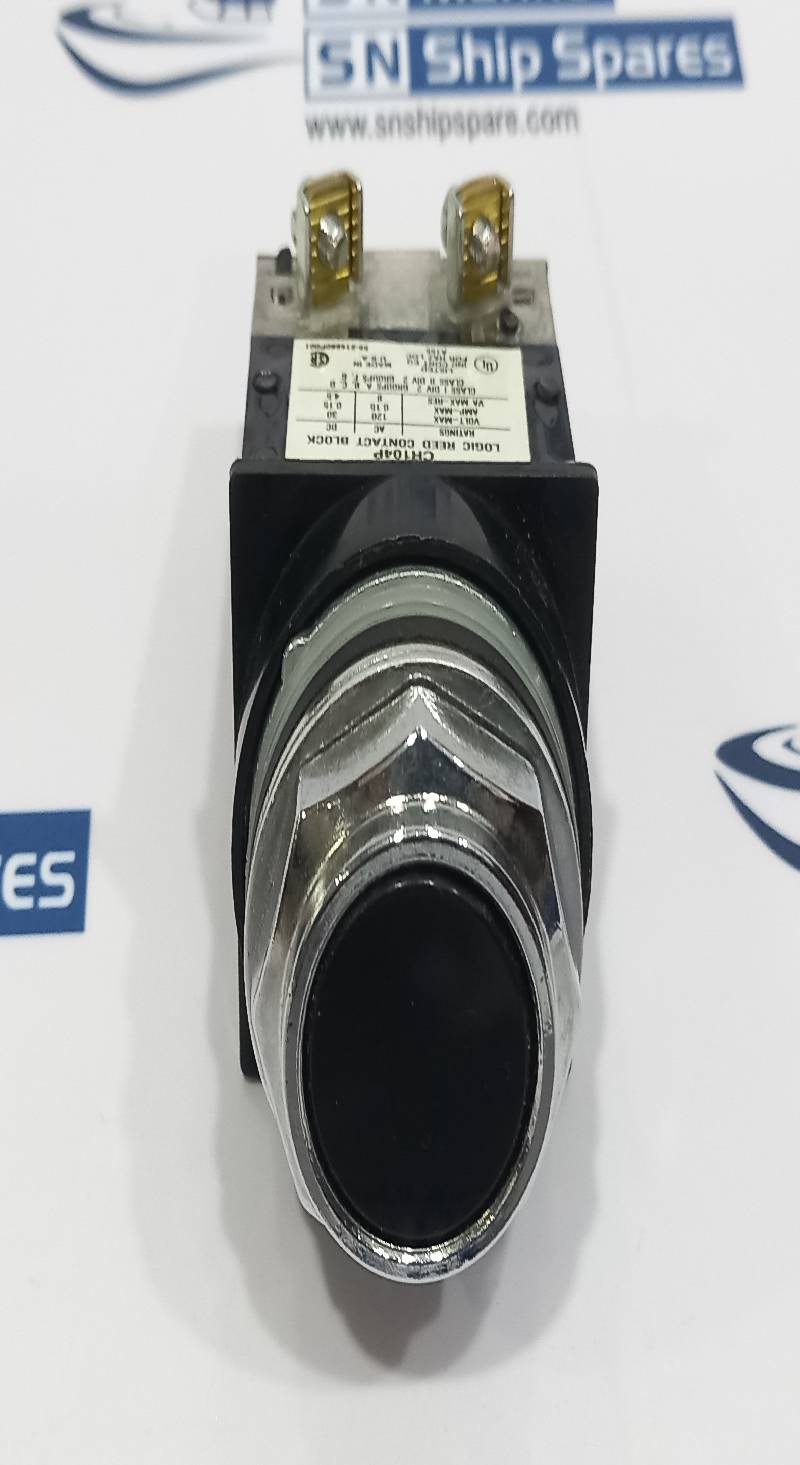 General Electric CR104P Logic Reed Contact Block 120AC 0.5AMP 8VA 30DC 0.15AMP 4