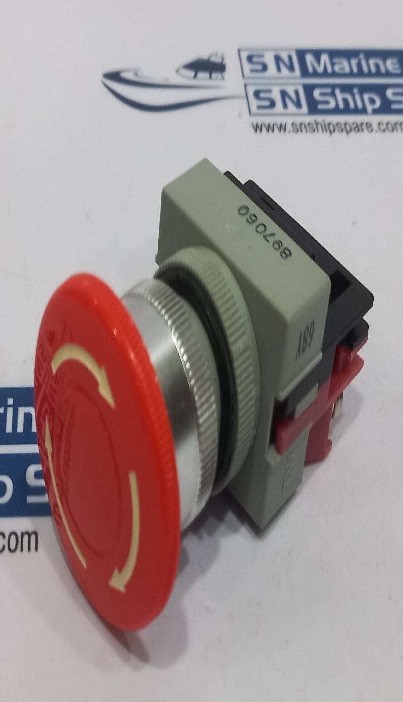 Idec AVW401R Emergency Stop Button Switch