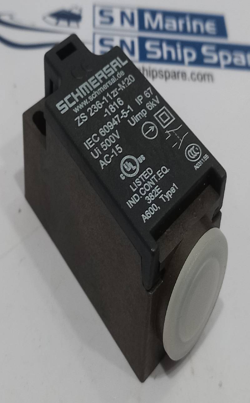Schmersal ZS 236-11zr-M20 Limit Switch Typ:1 AC-15 Ui 500V 6Kv A600