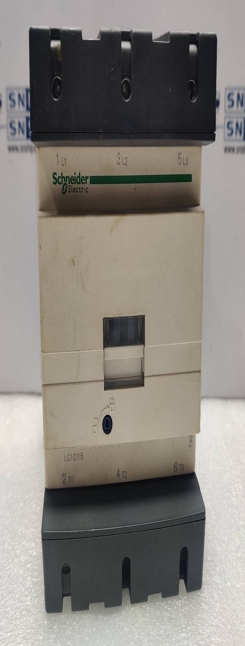 Schneider Electric LC1D115 Power Contactor Ui= 1000V-50/60Hz Ith: 250A Uimp: 8kV