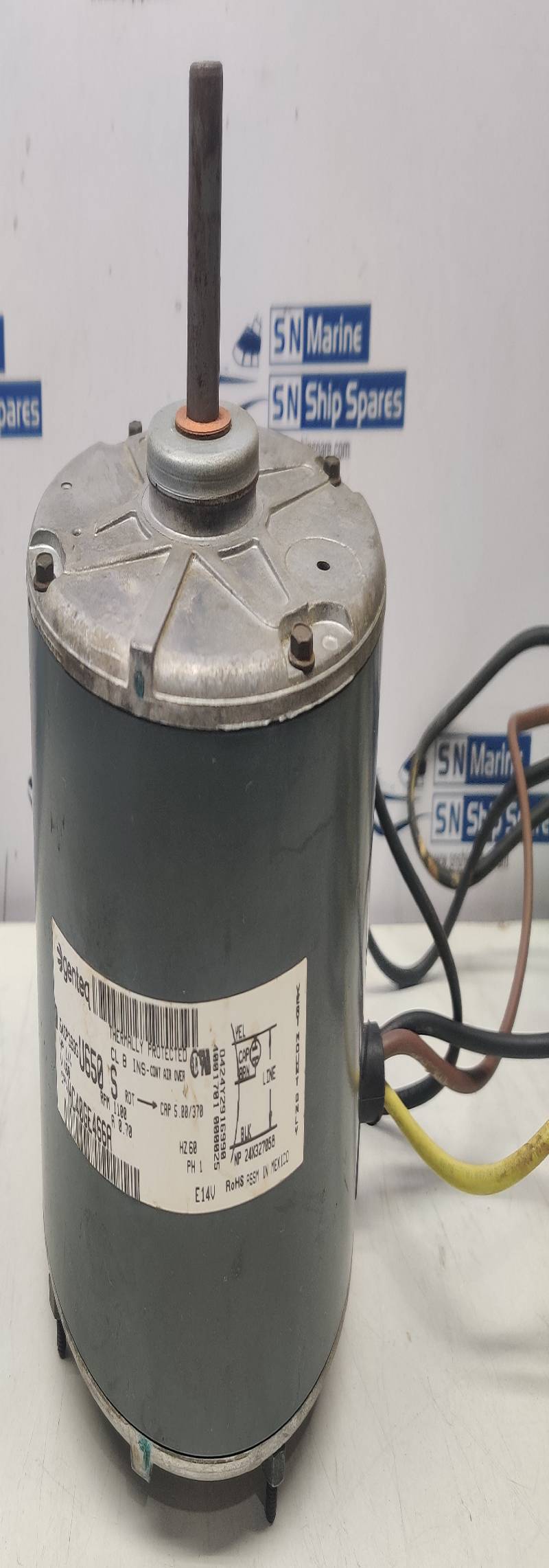 GENTEQ 5KCP39GG U650 S Fan Motor HP ¼ RPM 1100 CPN HC40GE466A