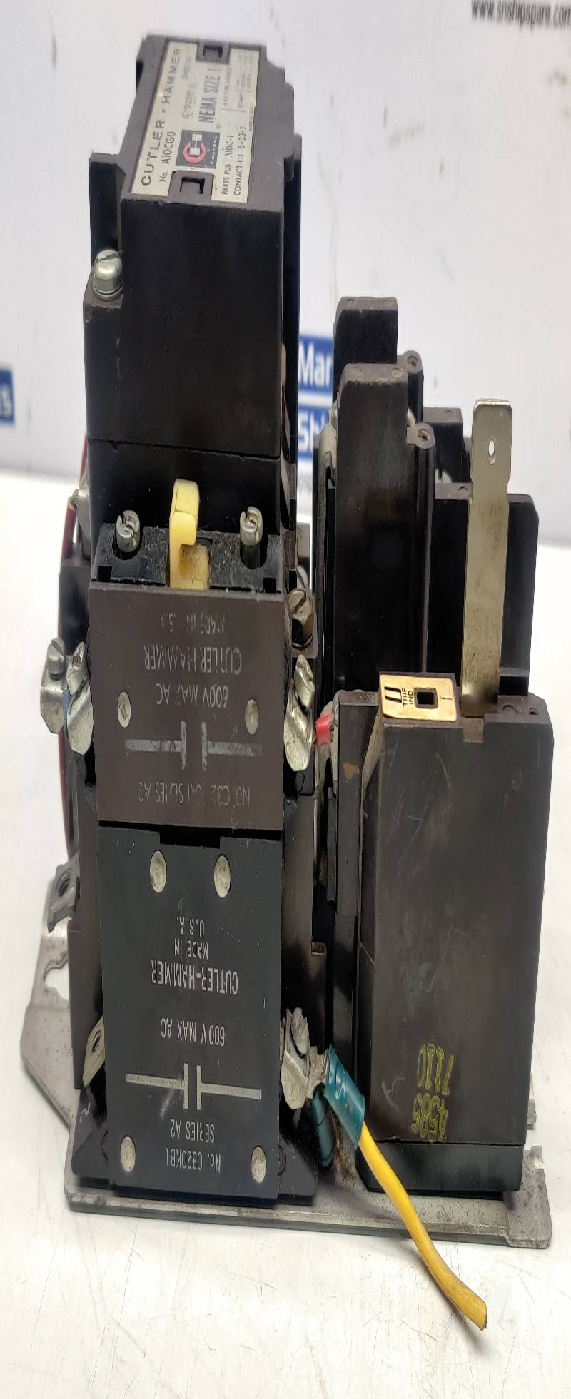 Cutler Hammer A10CG0 Full Voltage Starter Series A1 Nema Size 1 27AMP