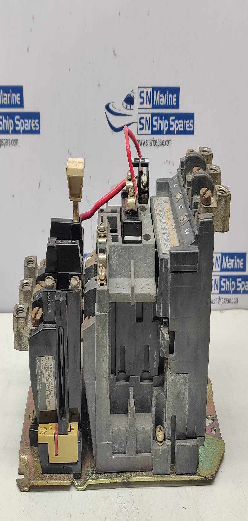 Allen Bradley 509-C0D Motor Starter Size 2 Series A 600VAC Max