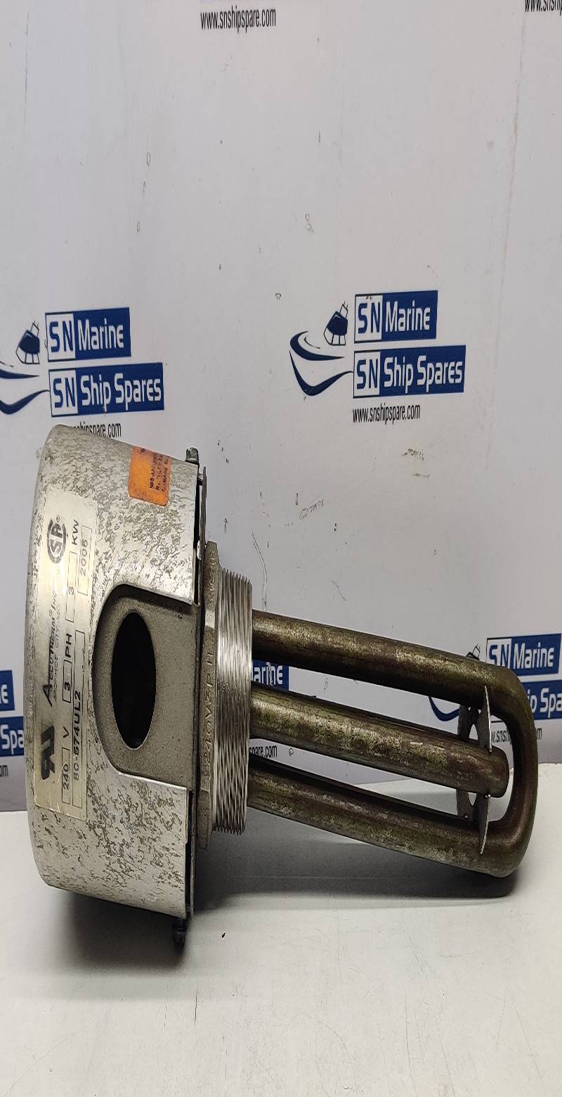 Accutherm 80-574UL2 Immersion Heater Element 240V 3PH 3KW