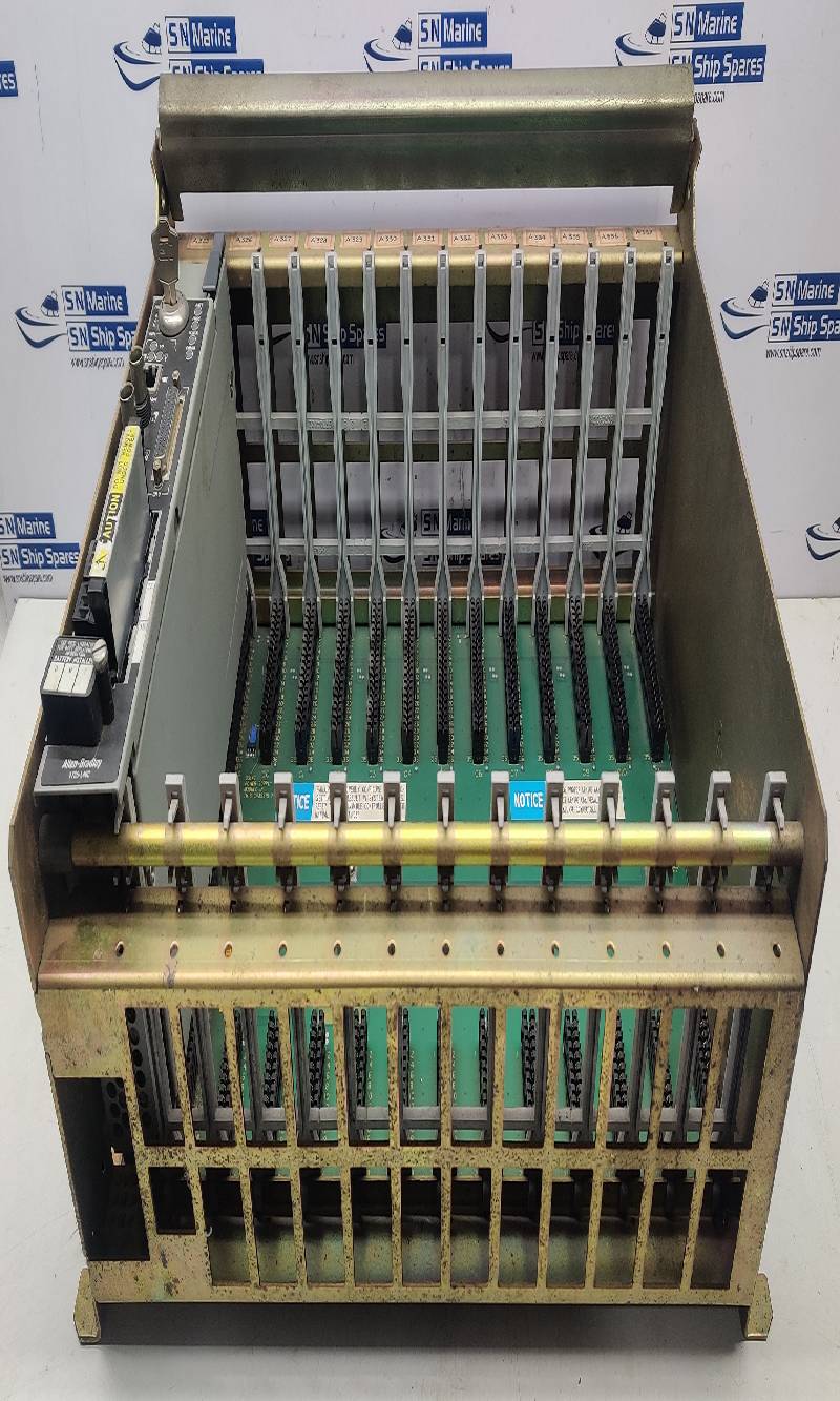Allen Bradley 1771-A3B1 12 Slot I/O Chassis With 1785-L40C PLC