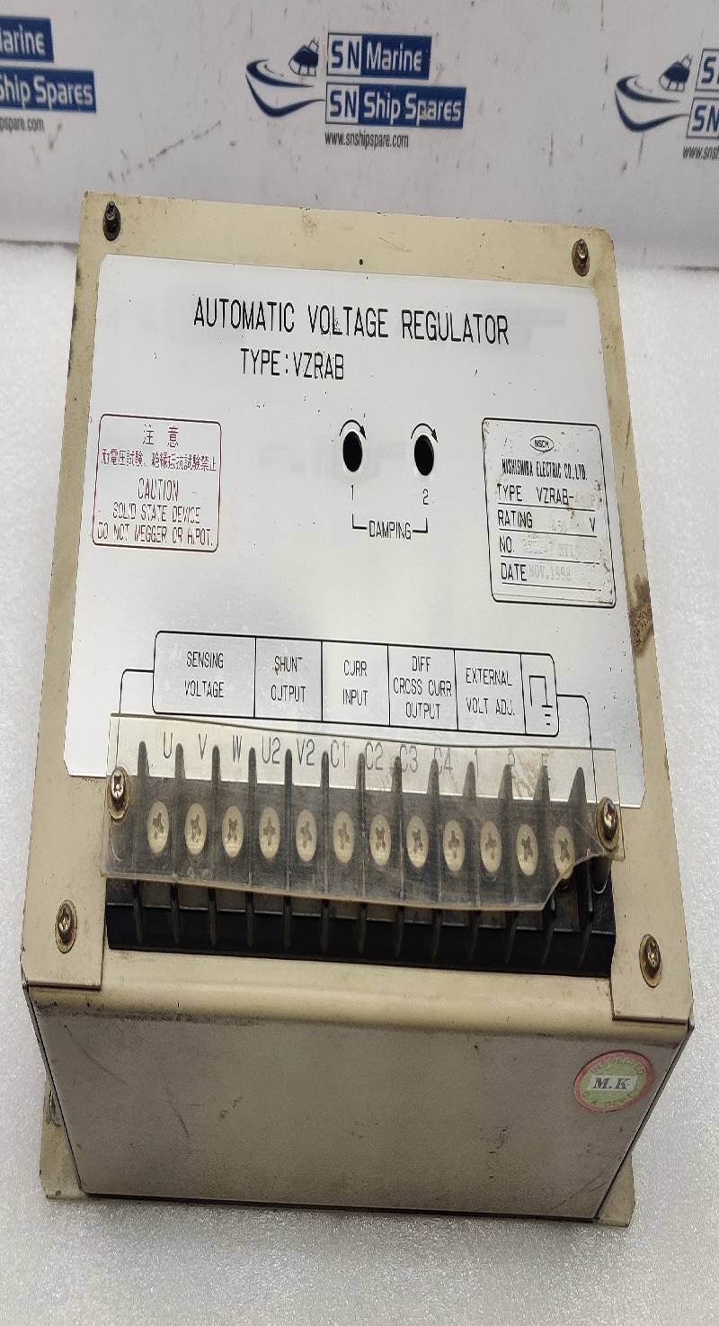 NISHISHIBA VZRAB-4A Automatic Voltage Regulator 450V