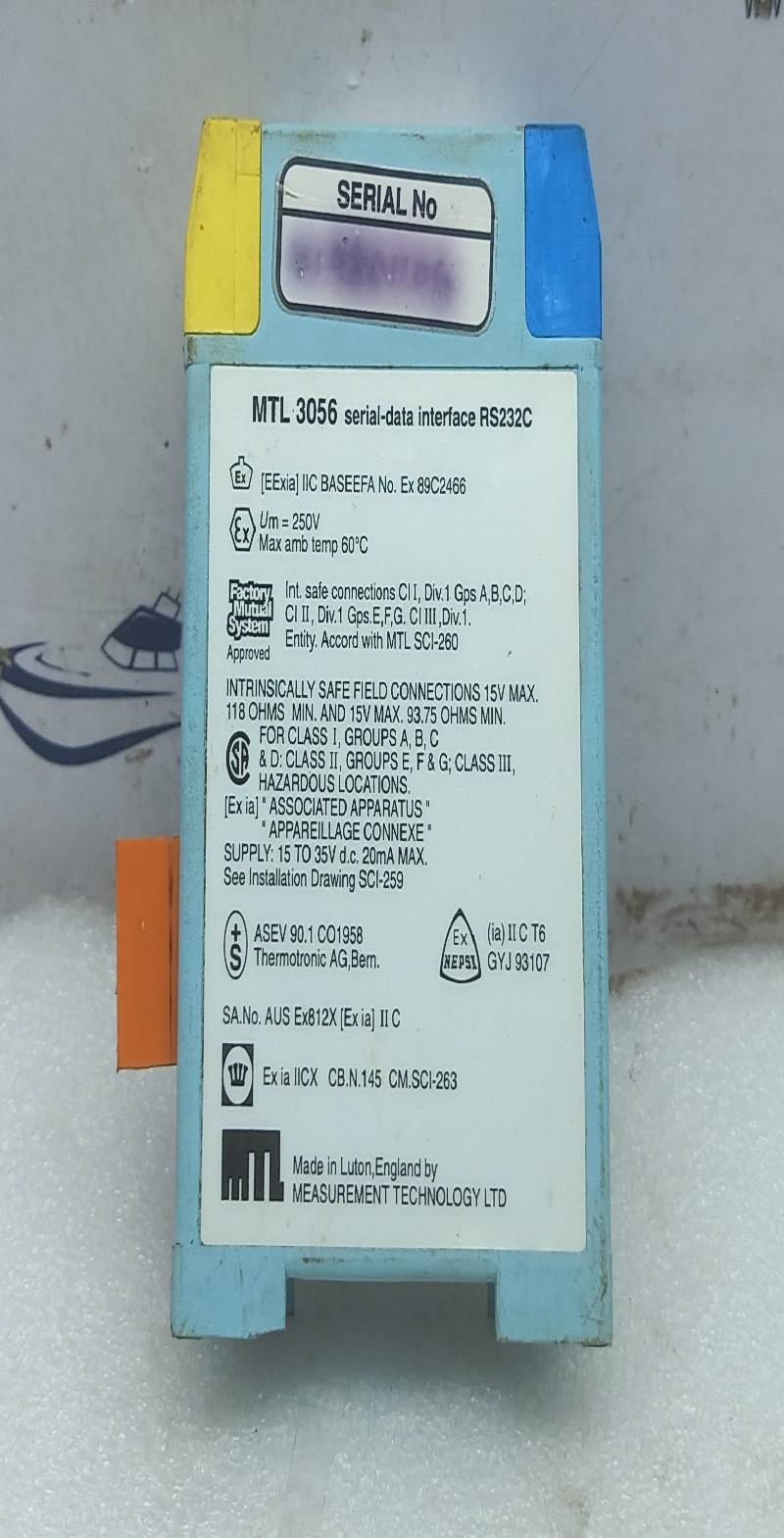 Measurement Technology 3056 Serial-Data Interface RS232C