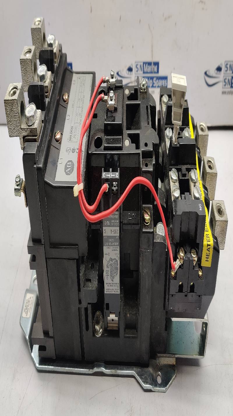 Allen Bradley 509-DOD Ser A Motor Starter Size 3 90AMP Max 600V AC Max