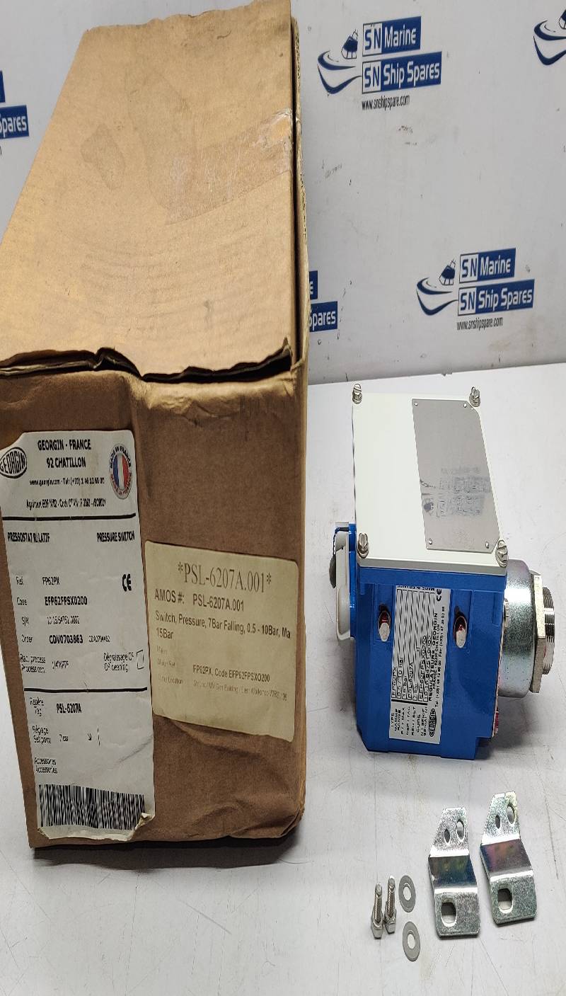 GEORGIN FP62PX Pressure Switch Range: 0,5Bar/ 10Bar EFP62FPSX0200