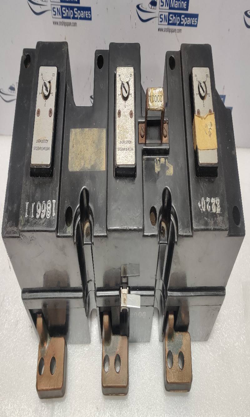 General Electric Trip Unit 3Poles 2000A 600VAC 6000-13 TS203120 