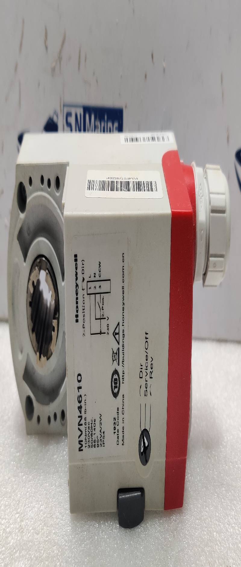 Honeywell MVN4610 Damper Actuator 230VAC 50/60Hz 65-140s 95°