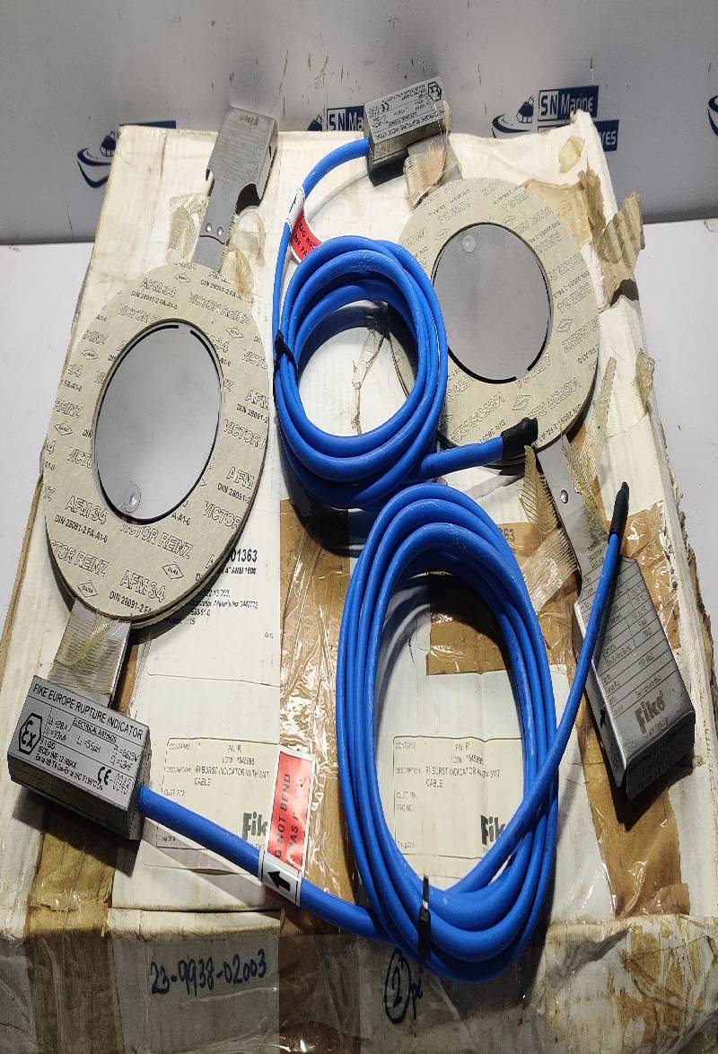 Fike RI Burst Indicator Vent Side Size 4 IN 0442772 2PCs Per Lot
