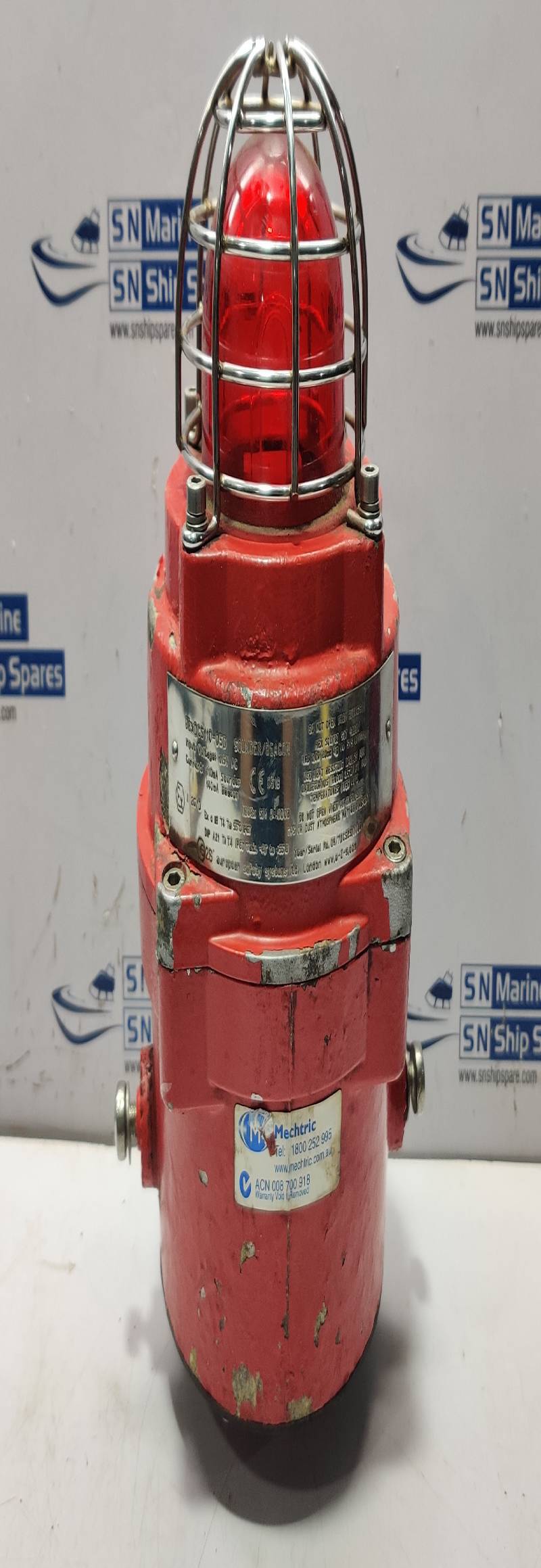 E2S BExDCS110-05D Sounder/Beacon 115VAC Current: 110mA Sounder 140mA Beacon