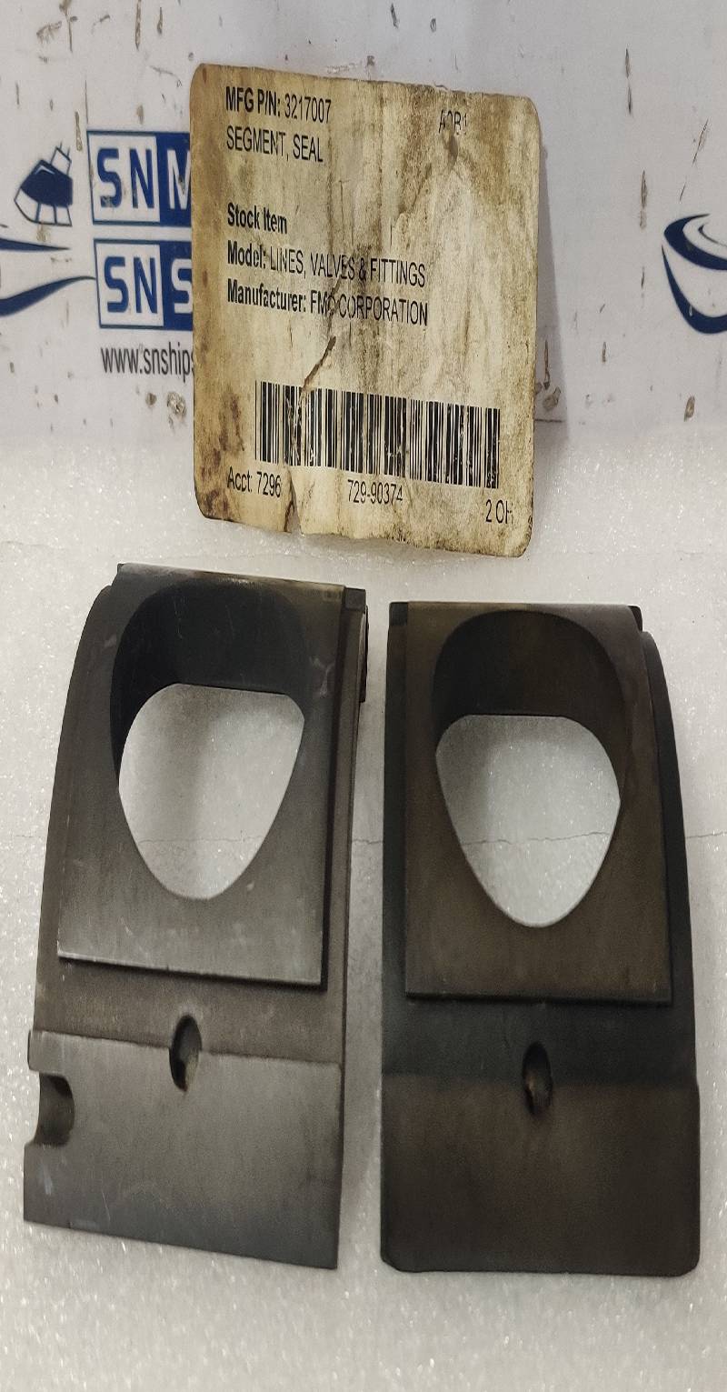 FMC Corporation 3217007 Valves & Fittings Line 2PCs In Lot