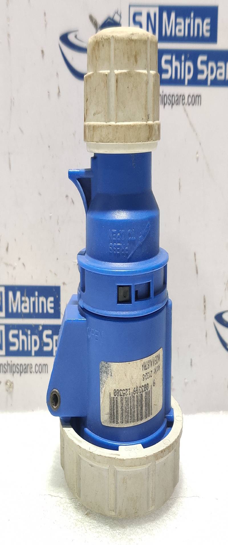 PCE Type: 2132 Industrial Connector 16A-6h 200-250V 2P+E/50+60Hz