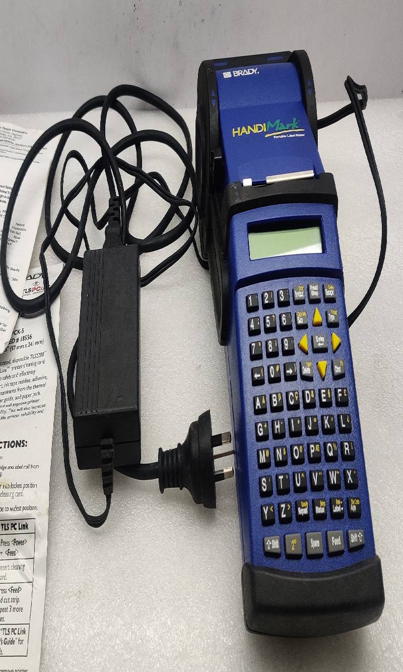 BRADY HANDIMARK TLS2200 Portable Printer 18555/42006/18568/42110