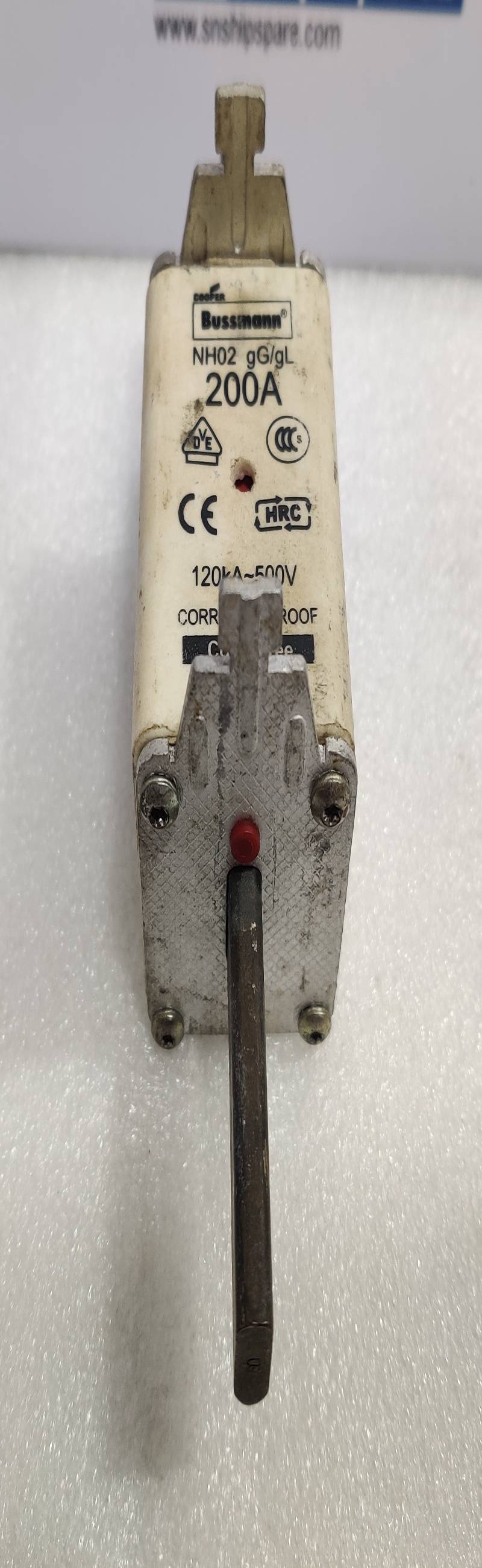 Cooper Bussmann 200NHG02B Series Low Voltage Fuse NH02 gg/gl 200A 120Ka-500V