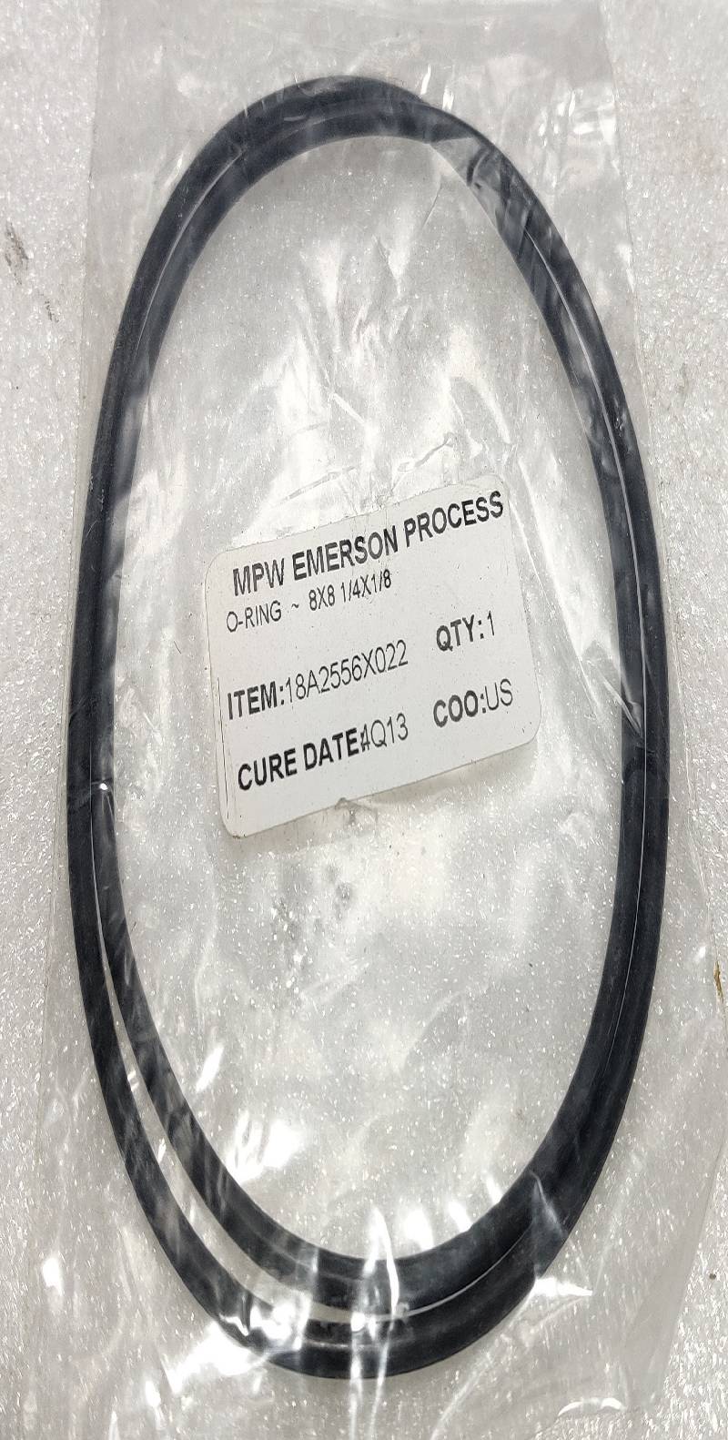 EMERSON 18A2556X022 O-RING 8x8 1/4x1/8