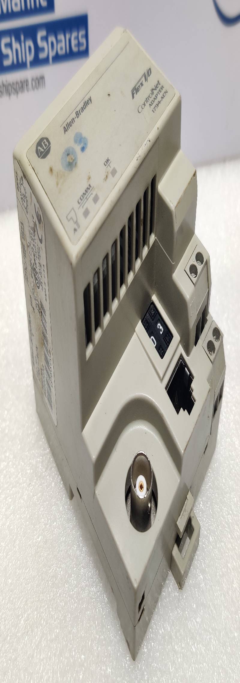 Allen Bradley 1794-ACN ControlNet Adapter Module 96222473 SER A REV01
