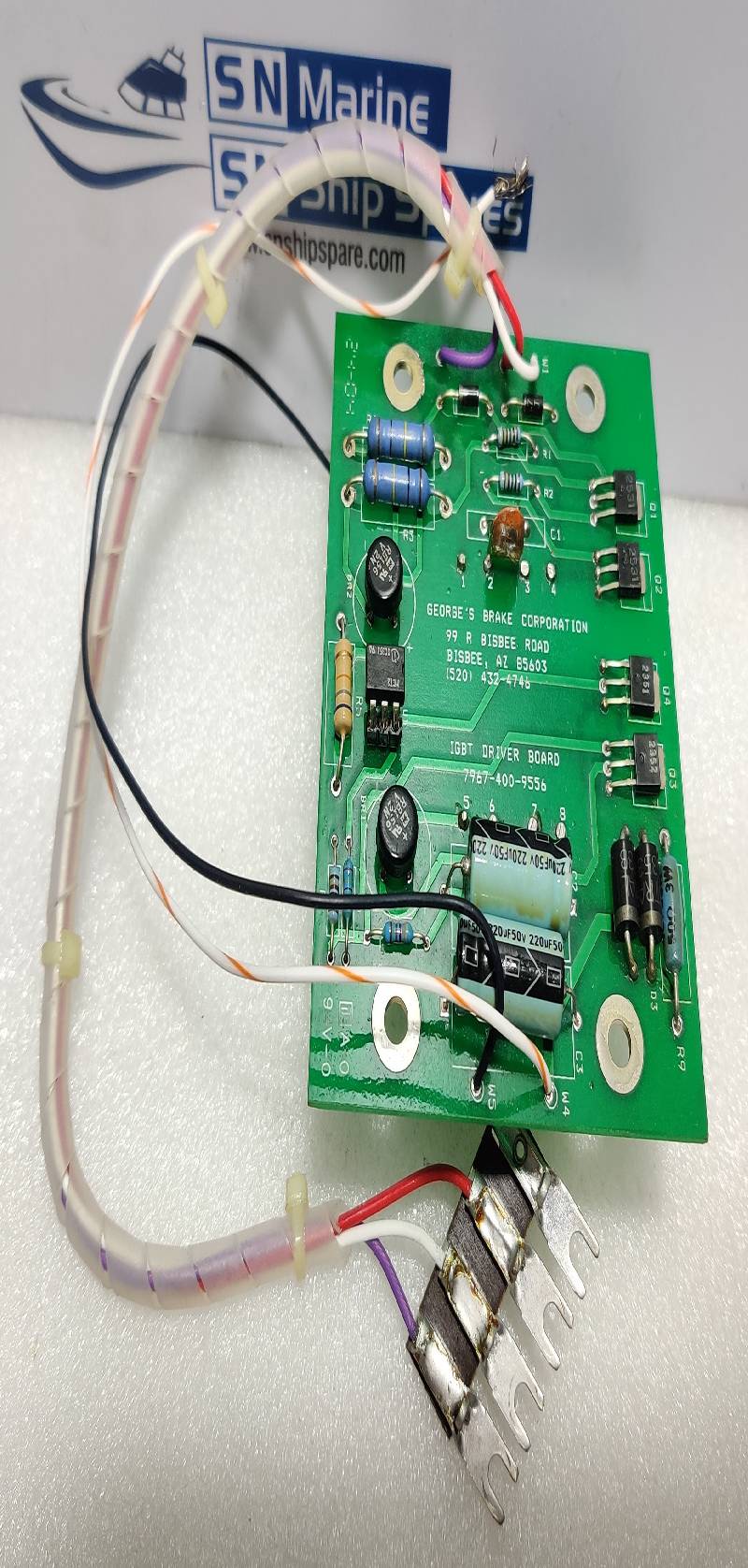 George’ S Brake Corporation 7967-400-9556 Driver GB PC Board W Hardware PCB Card