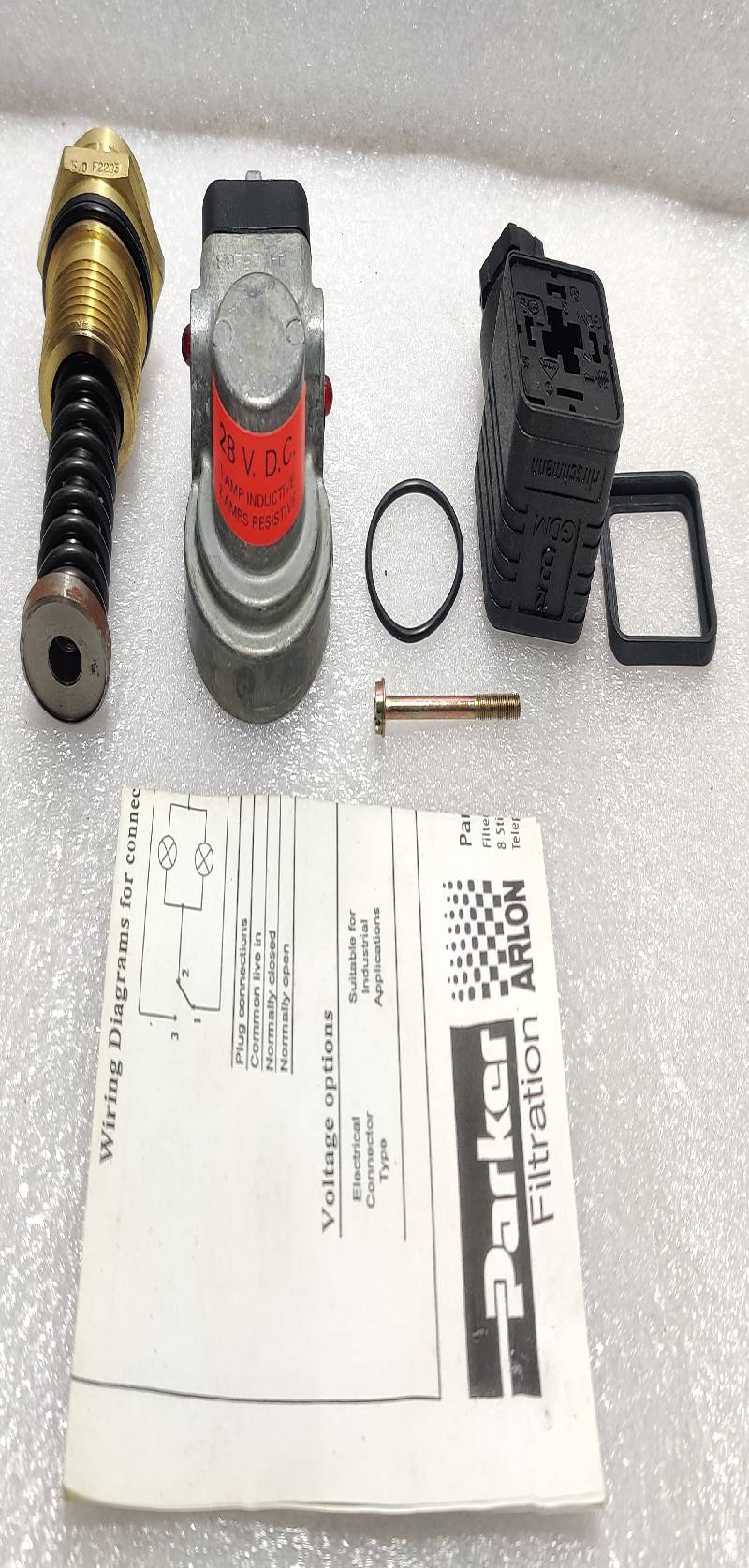 Hydralift 38104 Indicator Filter Alarm 28V 110V 240V