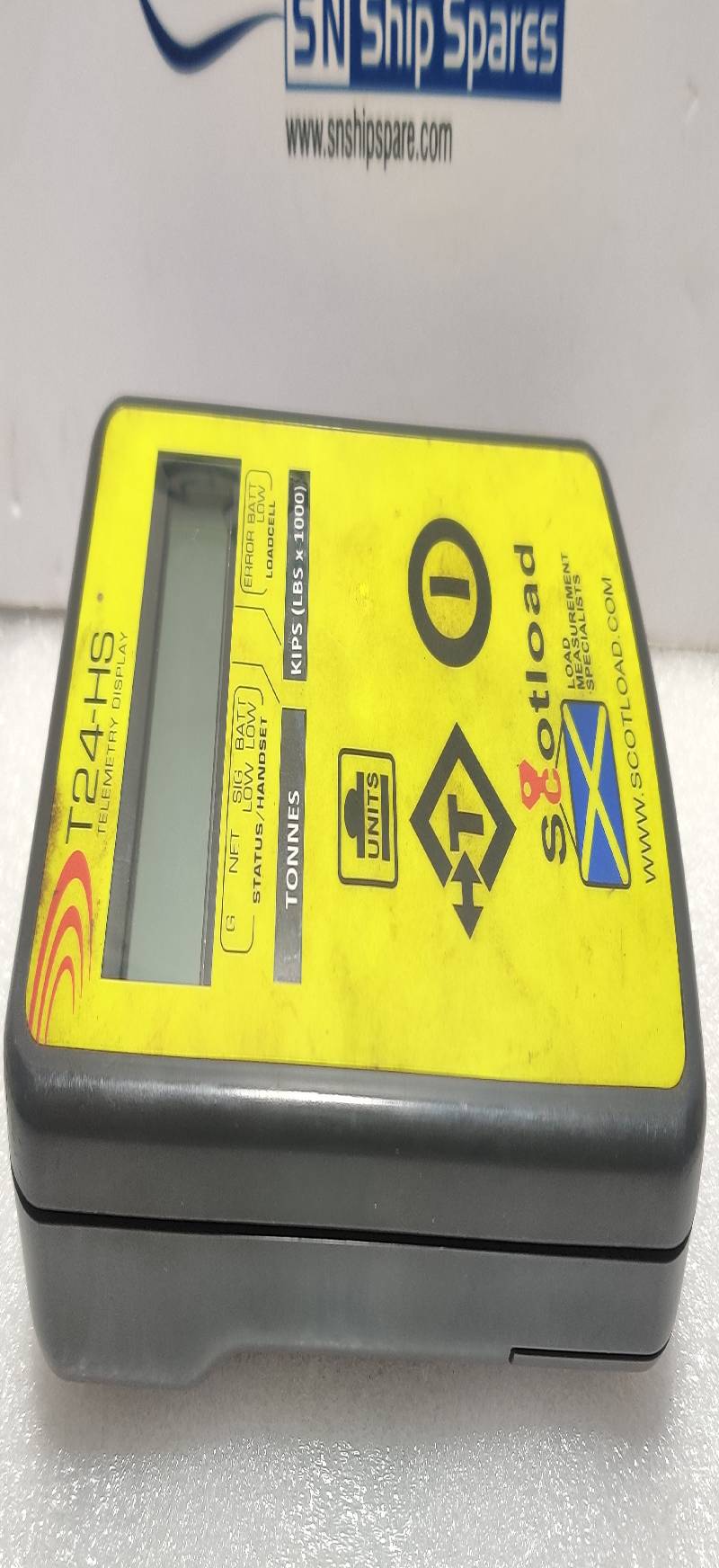 SCOTLOAD T24-HS TELEMETRY DISPLAY T24-HS-SCO Frequency: 2.4GHz Supply 3VDC 