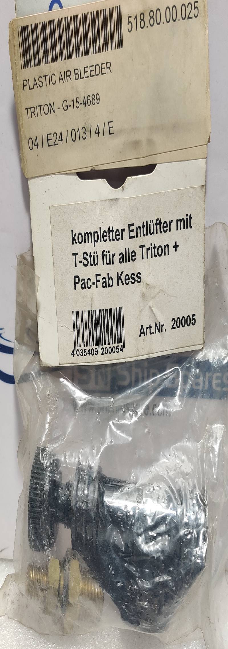 Triton G-15-4689 Plastic Air Bladder