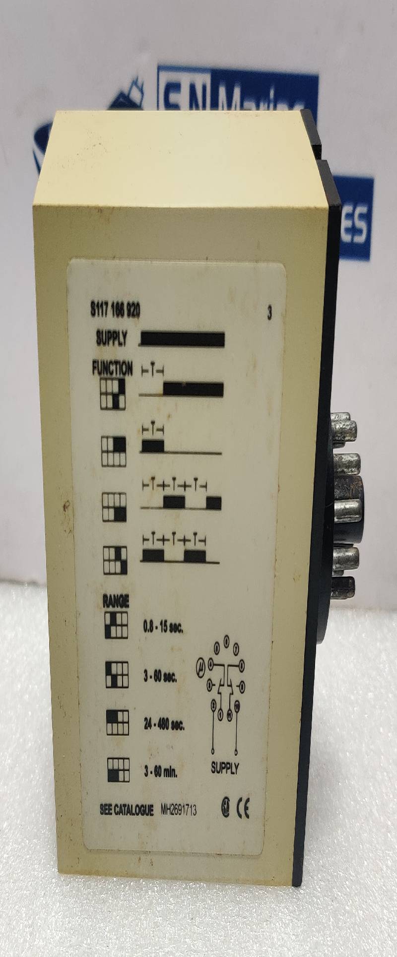 Carlo Gavazzi S 117 166 920 Combi Timer Automatic Start 24-230V 50/60Hz