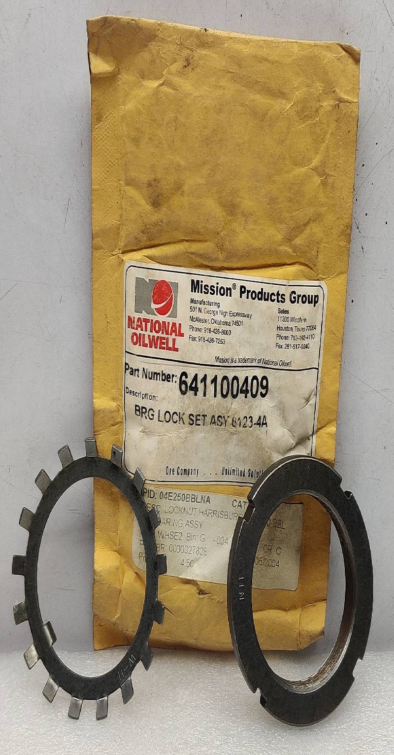 NOV 641100409 BRG Lock Set Assembly 6123-4A Rev A