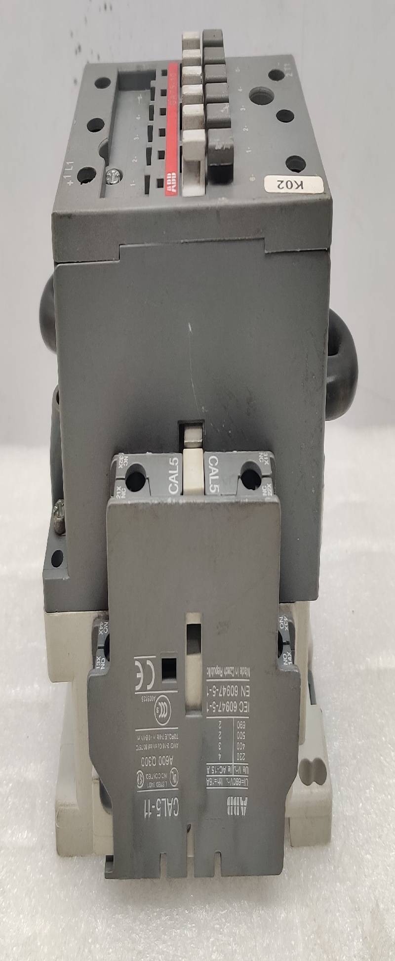 ABB GA75-10 Contactors Ui=1000V DC Ith=125A With ABB CDL5-01 & CAL5-11