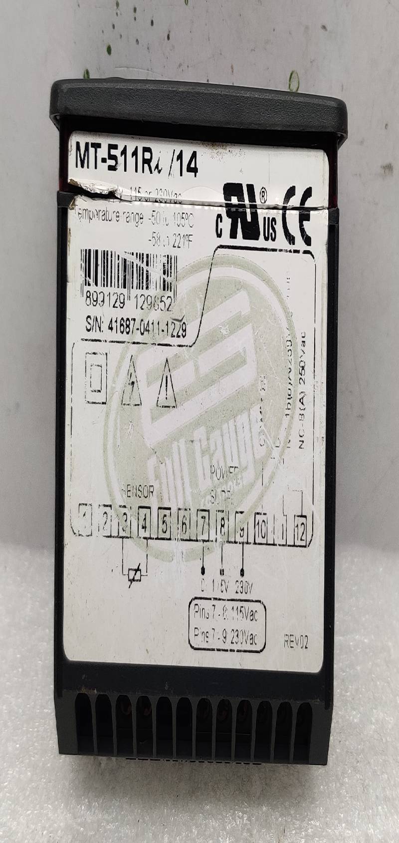 Full Gauge MT-511Ri Digital Temperature Controller 115 Or 230VAC