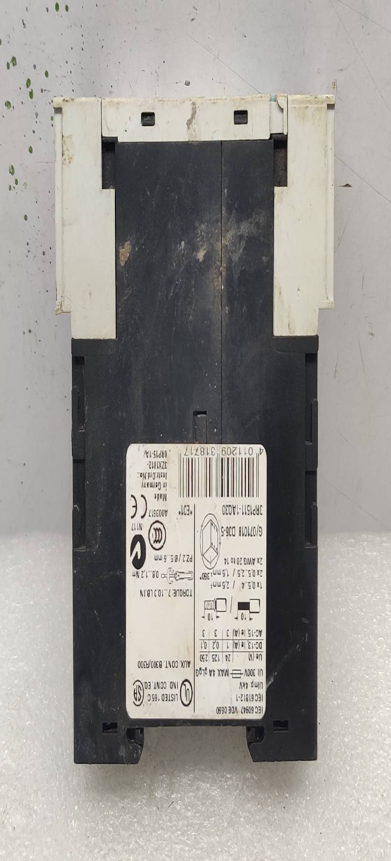 Siemens 3RP1511-1AQ30 Timing Relay Uimp: 4KV Ui: 300V