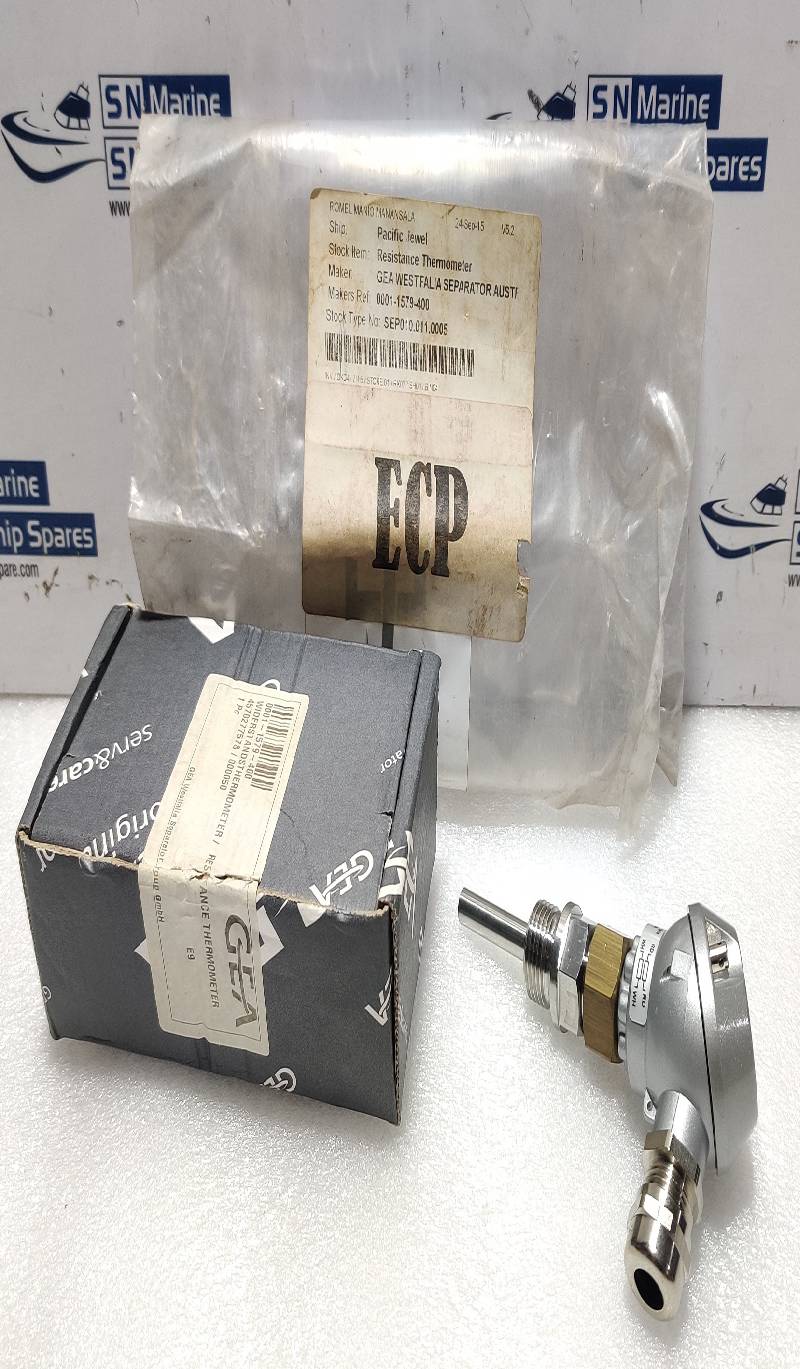 GEA Westfalia 0001-1579-400 Resistance Thermometer 2xPt100/B/2 -40/+200