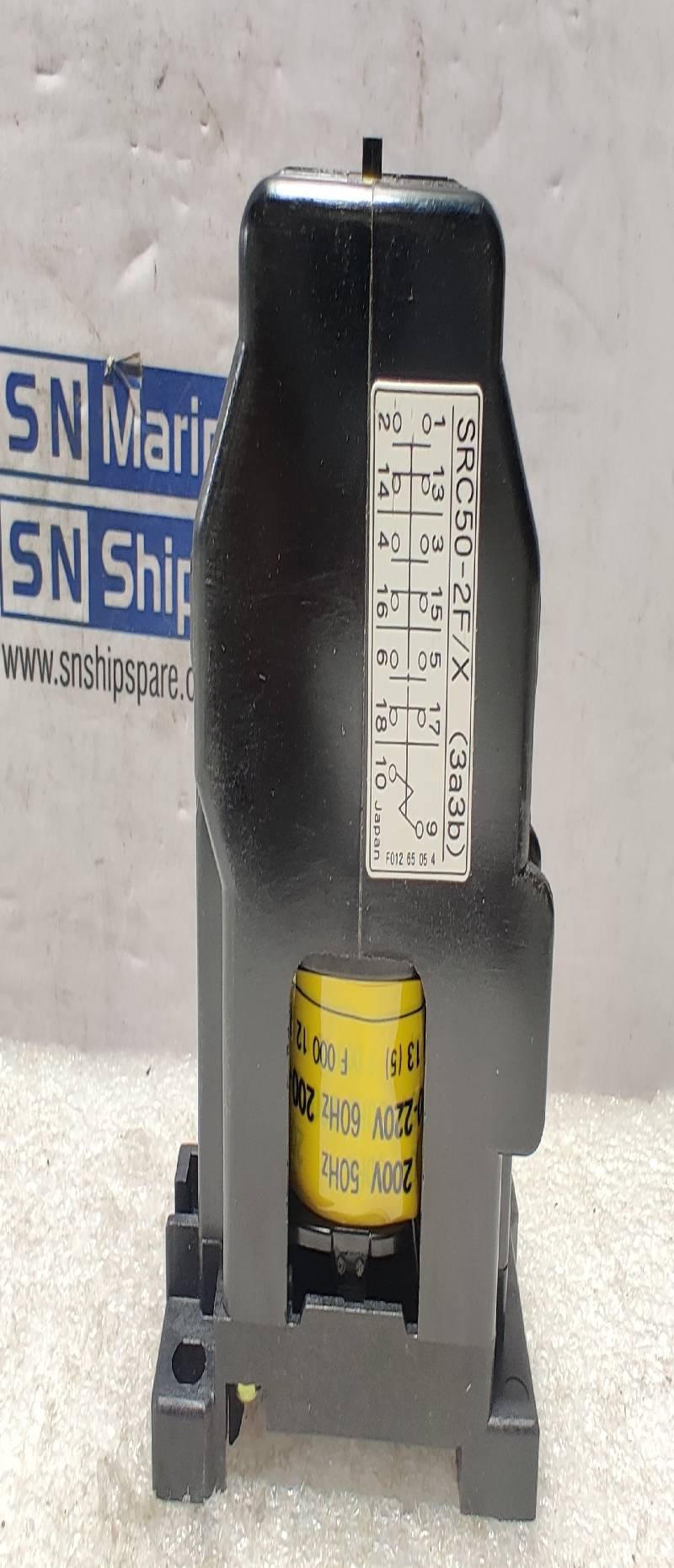 Fuji Electric SRC50-2F/X (3a3b) Auxiliary Relay 200/200-220V 50/60Hz