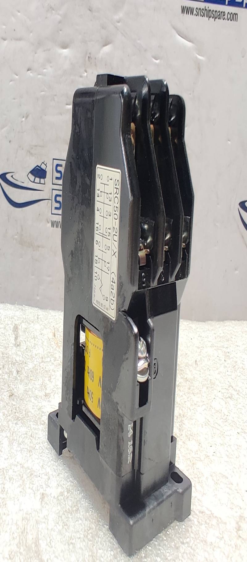 Fuji Electric SRC50-2U/X (4a2b) Auxiliary Relay 200V/200-220V 50/60Hz
