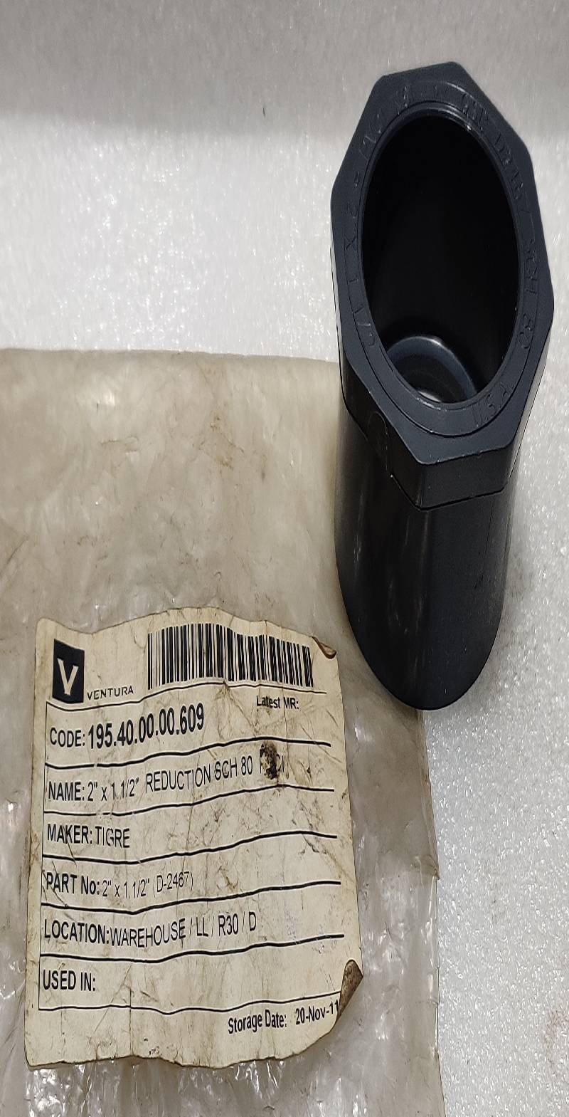 GSR D246/SCH 80 2”x 1.1/2” Reduction SCH 80 Tigre 2” x 1.1/2” (D-2467)