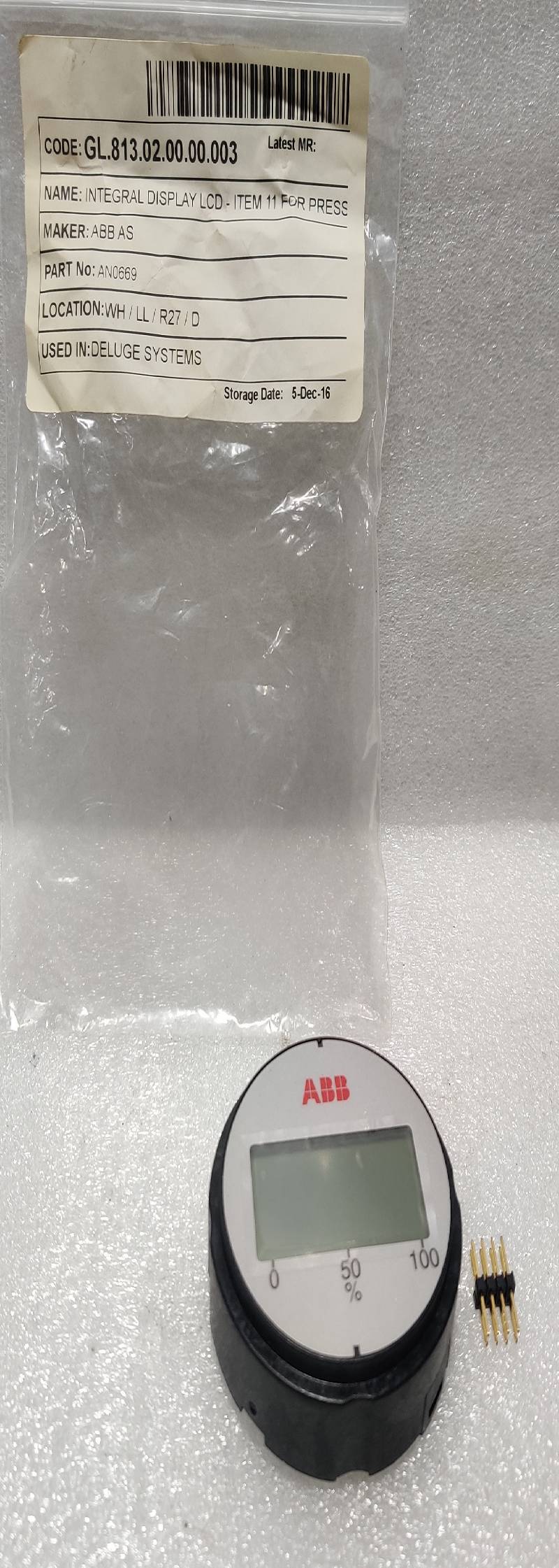 ABB CMH100804N03BTW Integral Display