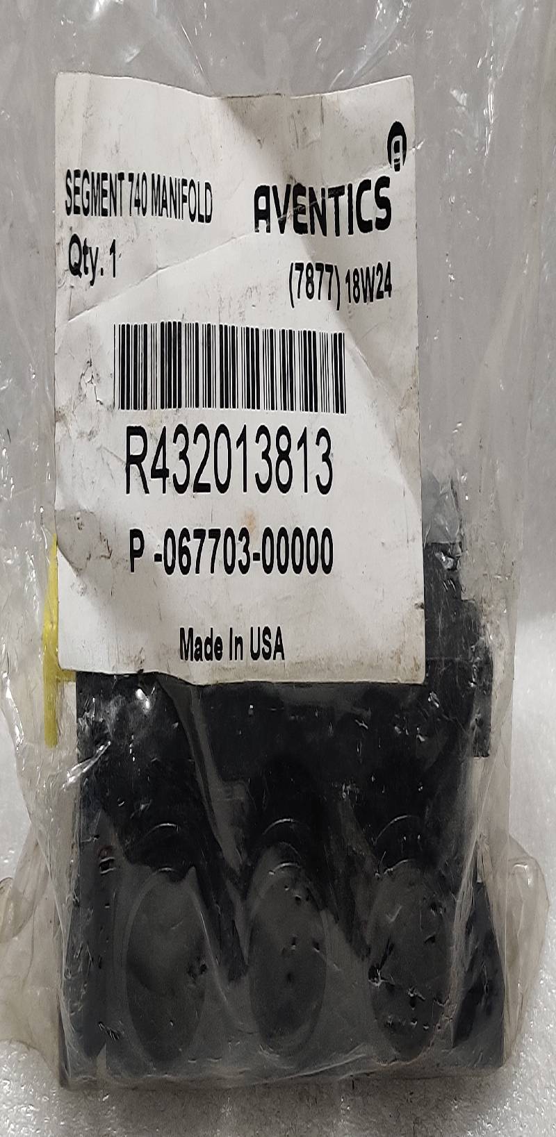 Aventics R432013813 Segment 740 Manifold Valve P-067703-00000