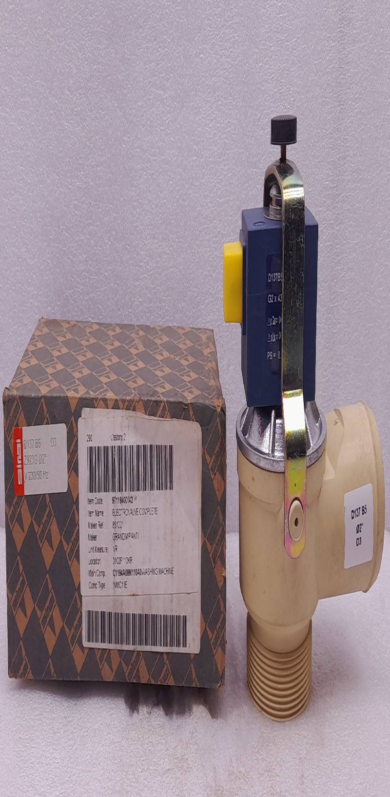 Asco Sirai D137B5 Complete Electrovalve G2 x 43 230V 50Hz