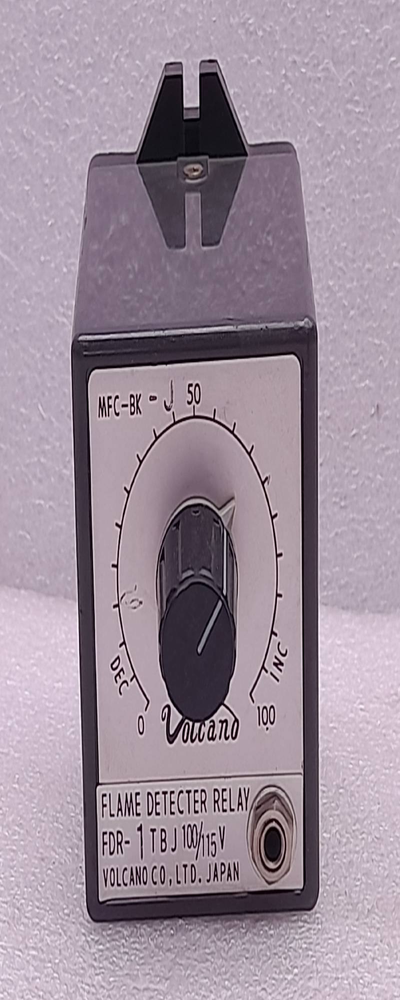 Volcano FDR-1TBJ Flame Detector Relay 100/115V MFC-BK-J 8Pin