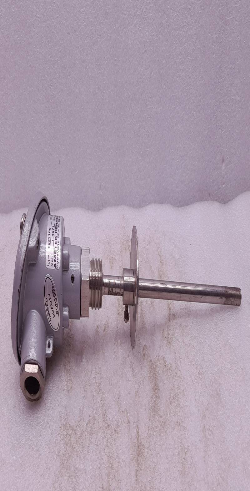 Ametek 1XPT100 Temperature Sensor  Mat 1.4571  To Klasse B  Temp -50+250C