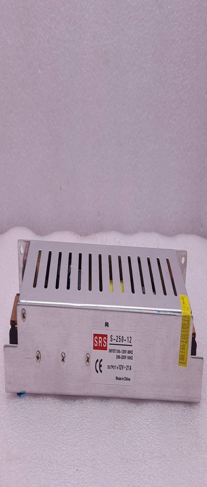 SRS S-250-12 Power Supply Input 100-120V 60Hz 200-220V 50Hz Output +12V 21A