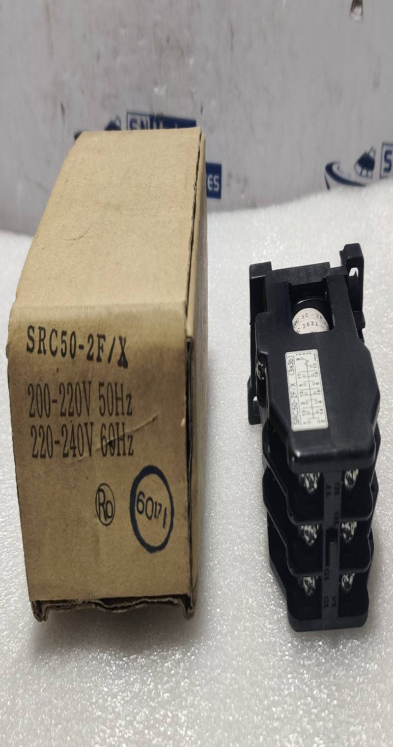  FUJI ELECTRIC SRC50-2FX (3a3b) Auxiliary Relay 200-220V 50Hz 220-240V 60Hz