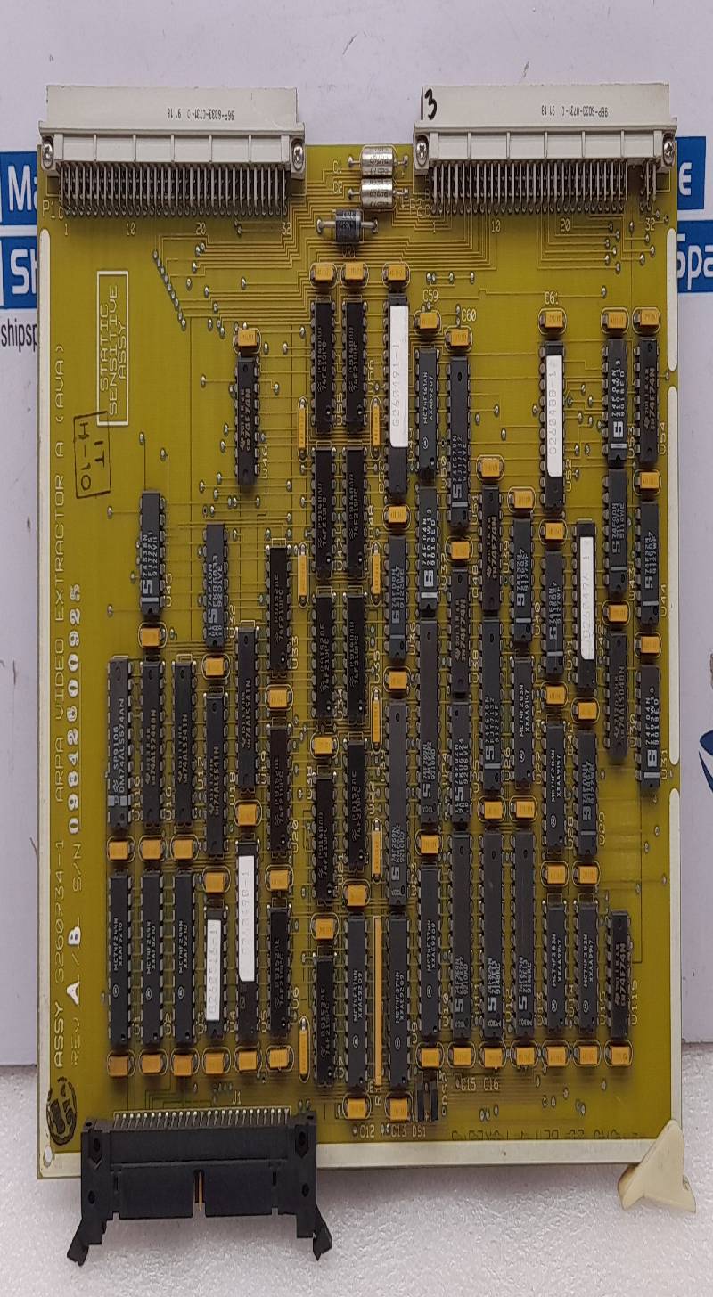 Raytheon G260734-1 ARPA Video Extractor A (AVA) Circuit Board Rev A/B G260733-1 Rev A